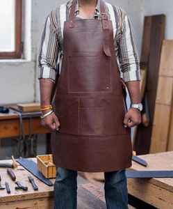 Delantal de Joyero de Cuero Auténtico, Resistente a Olores, para Protección de Piezas Pequeñas en Trabajos de Banco, Equipo Profesional para Estudio de Artesanía - Product Image 4