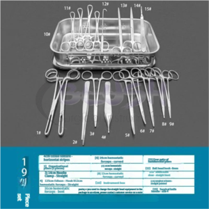 Juego de Instrumentos Ortopédicos de Acero Inoxidable, Manual, de Alta Calidad, Certificado CE, Dispositivo Médico, Herramienta Experimental de Disección - Product Image 2
