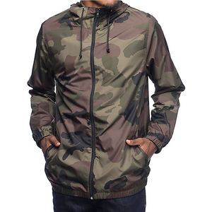 Breathable Lightweight Hooded Casual Wear Men's Windbreaker <b>Jackets</b> Front Logo Pakistan Made Winter <b>Jacket</b> in Stock Available - Product Image 4