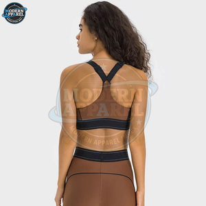 Conjuntos de yoga para mujer, ropa deportiva, conjunto de yoga con logo personalizado, conjunto de yoga para mujer, traje deportivo. - Product Image 3