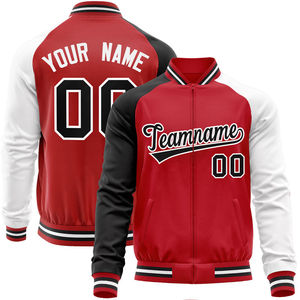 Chaqueta Varsity Personalizada para Hombre, de Lona Recubierta, Resistente, Moderna, Informal, con Nombres de Equipo Bordados, Personalizada para Invierno - Product Image 1