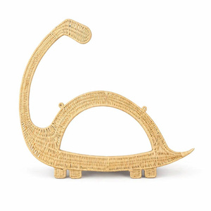Dreamy Design Dino Rattan Display Wall <b>Hanging</b> <b>Mirror</b> Wall Organizer Vietnam Manufacturer - Product Image 4