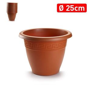 MACETA de 25 CM, Maceta de Plástico Elegante para Uso en Interiores/Exteriores - Product Image 2