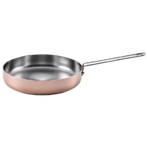 Frying <b>Pan</b> In Stainless Steel Copper Exterior Frying <b>Pan</b> Deep Wall Cooking <b>Pan</b> For Professional Restaurant Stovetop Searing - Product Image 5