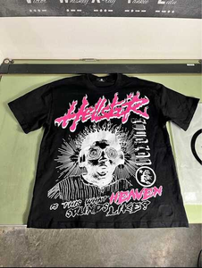 T-shirt formel surdimensionné pour homme Hell Star, 100 % coton de haute qualité, unisexe, commande en gros, faible MOQ - Product Image 4