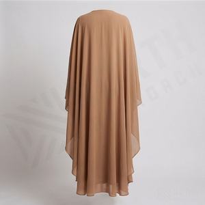 Robe Abaya Grande Taille de Qualité Supérieure pour Femme en Mousseline Respirante – Nouvelle Robe de Soirée Élégante et Modeste pour Tenue Islamique - Product Image 2