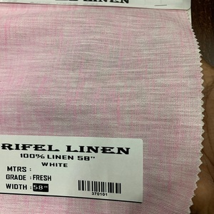 Premium Exclusive <b>Cotton</b> <b>Linen</b> Shirting <b>Fabric</b> Touch Screen-Responsive Plain Dyed Slub Design Woven Technique Dresses - Product Image 2