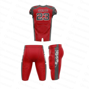 Uniforme de Fútbol Americano Deportivo Directo de Fábrica, Pantalones y Camiseta de Fútbol Americano Acolchados Personalizados para Equipos Universitarios - Product Image 3