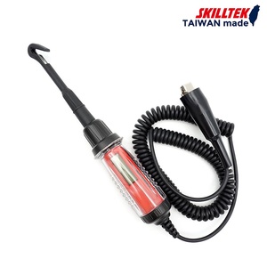 Testeur de circuit automobile professionnel 6V-24V avec sonde spéciale et câble spiralé robuste pour le diagnostic du système électrique des véhicules - Product Image 1