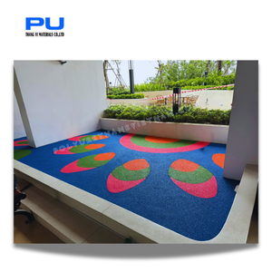 กาวประสาน PU สำหรับวิ่งแทร็กคุณภาพสูงผสมกับเม็ด EPDM สำหรับสระว่ายน้ำทางเดินสวน - Product Image 3