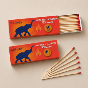 Classic BBQ Safety <b>Matches</b> Eco-Friendly Printing Logo Extra <b>Long</b> Matchsticks Grill Outdoor Cooking 110x65x20mm 40 Sticks Buyer - Product Image 1