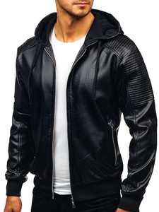 Nueva Llegada 2026 Chaqueta de Cuero Genuino de Piel de Vaca para Hombre, Impermeable, Transpirable, Estilo Bomber con Cuello Mandarín, Proveedor - Product Image 2