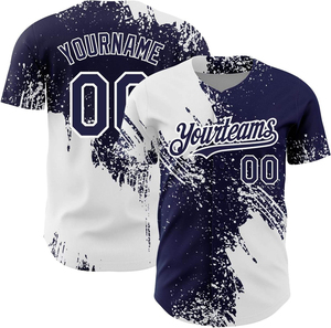 Camiseta de Béisbol Estilo Hip Hop para Hombre, Camisa Casual con Botones, Manga Corta, Uniforme Deportivo, Personalizada, Transpirable y Absorbente de Humedad - Product Image 2