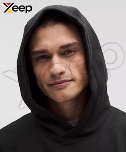 เสื้อฮู้ดผู้ชาย XEEP รุ่น XC-MH-07 ผ้าคอตตอนผสมโพลีเอสเตอร์ พิมพ์ลายลำลองสำหรับฤดูหนาว มีกระเป๋า ระบายอากาศได้ดี แห้งเร็ว พร้อมเทคโนโลยีฮีททรานเฟอร์ - Product Image 3