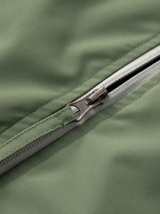 Chaqueta Softshell Verde Oliva para Hombre, Deportiva, con Capucha, Bolsillos con Cremallera, Impermeable, Resistente al Viento, para Todas las Estaciones, Ropa de Exterior - Product Image 5