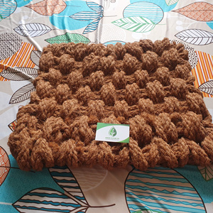 Tapis en fibre de coco vietnamienne de haute qualité, épaisseur 10 mm, brun doré - Modèle Ms. Elite par Green Future VN du Vietnam - Product Image 2