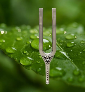 Diapason géant en forme d'épée sonore pour le chakra cardiaque F 342 Hz (Chakra Anahata) - Product Image 3