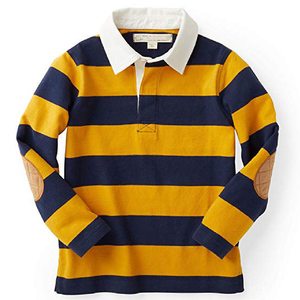 Camiseta de Rugby Personalizada al por Mayor de Alta Calidad, Poliéster/Algodón, Peso Pesado 280gsm, Tejido de Invierno Antiarrugas, Logotipo Bordado - Product Image 4