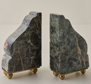 Sujetalibros Modernos de Mármol con Forma de Arco, Juego de Soportes Decorativos para Libros, para Estantería, Oficina, Sala de Estar, Mesa, Organizador de Decoración para el Hogar, Minimalista - Product Image 6
