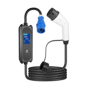 แอปพลิเคชันควบคุม WIFI ความเร็วสูง ปรับได้ 7kW Type 2 เครื่องชาร์จรถยนต์ไฟฟ้าแบบพกพา มาตรฐาน IP65 พร้อมระบบป้องกันความปลอดภัยอัจฉริยะ 9 TPU 6A-32A สายชาร์จยาว 5 เมตร - Product Image 6