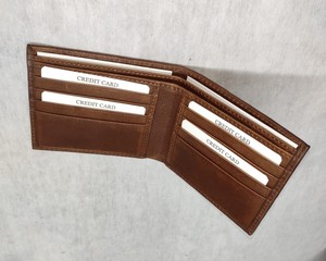 Hand Weaved Textured Genuine Leather Purse RFID Protected Slim Minimalistic Two Fold <b>Wallet</b> Custom MOQ Worldwide Shipping Export - Product Image 3