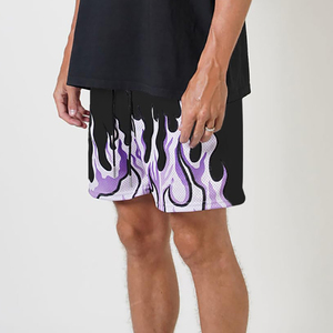 Shorts en maille imprimés par sublimation pour homme, taille élastique, fabriqués au Pakistan, collection été - Product Image 5