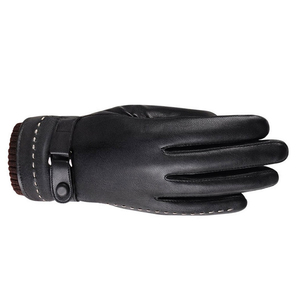 Gants en cuir imperméables avec finition extérieure protectrice, doublure confortable et design pratique pour les activités de plein air - Product Image 2