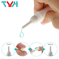 Ampoule cosmétique LDPE |   Bouteille en plastique souple à presser |   Capuchon de buse à visser en PP imprimé à l'écran 3ml-20ml (Série HN) Personnalisable