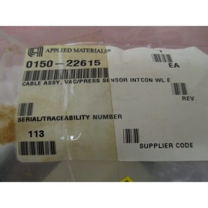 ชุดสายเคเบิล AMAT 0150-22615, เซ็นเซอร์วัดแรงดันไฟฟ้า/แรงกด - อุปกรณ์และอะไหล่เซมิคอนดักเตอร์ระดับโลกที่เชื่อถือได้ - Product Image 5
