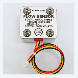 Capteur industriel DIGITAL FLOW DGT-003SI, capteur de débit à engrenages ovales, acier inoxydable 316L, filetage interne PT 1/4 - Product Image 2