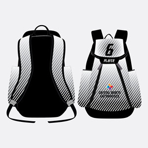 Men's Casual Sports <b>Backpack</b> Basketball Compartment Custom Anti-Theft Cotton Fabric <b>30</b>-40L Zipper Closure - Product Image 6