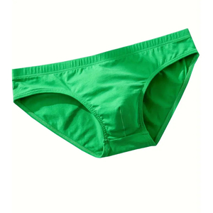 Latest Wholesale Men's Sexy Knitted Mesh Mid-Rise <b>Boxer</b> Brief Shorts Custom Logo Underwear Anti-static Spandex/Nylon Seamless - Product Image 5