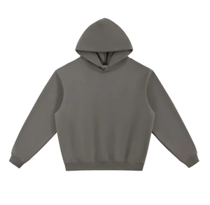 High Quality Thick Cotton Oversized Hoodie Unisex Blank Fleece Sweatshirt Custom Logo Boxy Pullover for Men and Women - Product Image 1