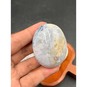 Piedra de Palma Dendrítica Blanca Natural de 35x45x15 mm, Piedra Semipreciosa Pulida para Decoración con Piedras y Colección de Cristales - Product Image 3