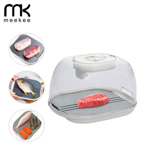 <b>Smart</b> Food Thawing Meat Defrosting Tray with Aluminum Alloy Base Eco-Friendly High Quality Selling Fast 2025 New <b>Product</b> - Product Image 3