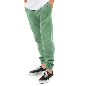 Pantalon de jogging ample en molleton épais pour homme, personnalisé par le fabricant, style cargo, motif uni, coupe évasée, taille élastique - Product Image 1