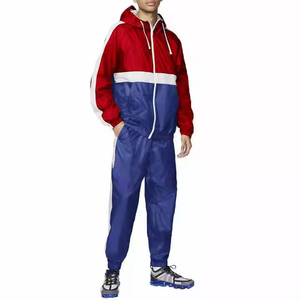 Outdoor Zipper <b>Suit</b> for Men Custom Waterproof Lightweight Windbreaker Set with Durable Nylon Polyester Men's Track <b>Suit</b> Style - Product Image 2