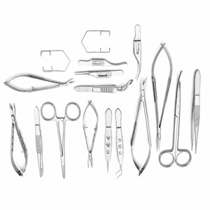 Pentax Surgical 21Pcs Eye Micro Minor Surgery Ophthalmic Instrument Set Students Stainless Steel Microsurgical Practice Kit - Product Image 2