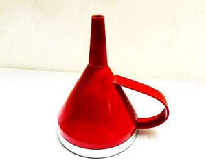 Divertido FUNEL Mágico de Agua, FUNEL Mágico de Plástico, Color ROJO - Product Image 3