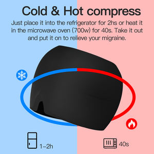 Gorro <span class=keywords><strong>de</strong></span> Gel para Alivio <span class=keywords><strong>de</strong></span> Migraña <span class=keywords><strong>de</strong></span> Venta Caliente <span class=keywords><strong>en</strong></span> Amazon, Terapia <span class=keywords><strong>de</strong></span> Frío para Dolor <span class=keywords><strong>de</strong></span> <span class=keywords><strong>Cabeza</strong></span>, Tensión y Ojos Hinchados - Product Image 2