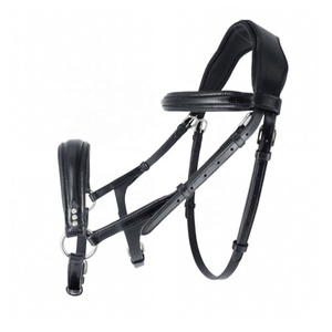 บังเหียนหนังสไตล์อังกฤษบุนิ่มมากทนทานใช้งานได้ดีเยี่ยมจากผู้ผลิตขายส่งทุกขนาด - Product Image 1