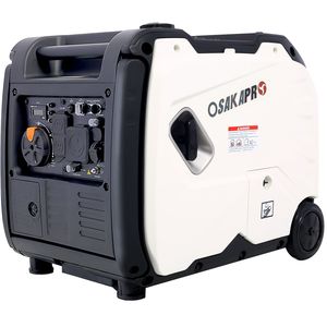 Generatore Inverter Super Silenzioso 4500W, Avviamento Elettrico Portatile, Maniglia Pieghevole con Ruote, Motore a Benzina 212cc 4 Tempi EPA - Product Image 2