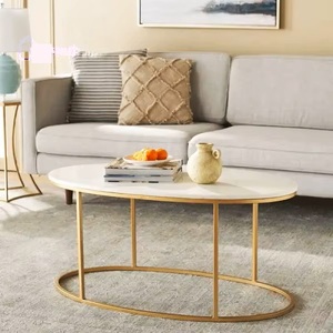 Modern Durable Metal Coffee <b>Table</b> with Unique Design for Home Furniture Living Room & Office - Product Image 6