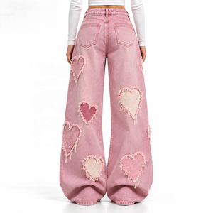Jeans Bootcut para Mujer al por Mayor, Mezclilla Elástica para Minoristas de Moda Occidental, Marca Privada, Tallas S-XL, Directo de Fábrica - Product Image 2