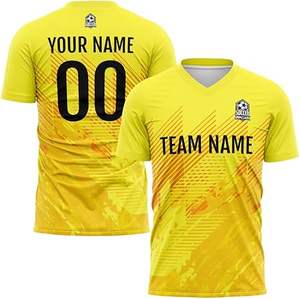 Uniforme de Fútbol de Último Diseño 100% Poliéster, Nuevo Estilo, Uniforme Profesional para Adultos, Calidad Premium, Color Personalizado, Secado Rápido - Product Image 4