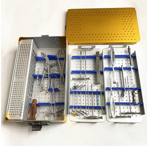 Ensemble d'instruments orthopédiques pour petits fragments PISSCO, ensemble d'instruments de fixation osseuse orthopédique, ensemble d'instruments de chirurgie des membres supérieurs - Product Image 1