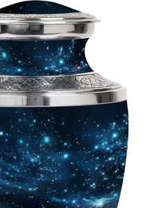Wholesale Metal Cremation Urns for Adult Human Ashes Modern Design Funeral Supplies Casket <b>Memorial</b> <b>Keepsake</b> - Product Image 3
