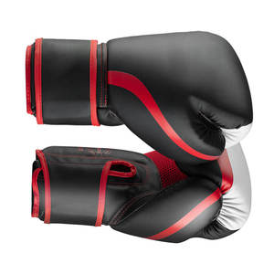 Gants de boxe en cuir PU de qualité supérieure, entraînement professionnel, OEM, taille personnalisée, design en cuir PU, créez vos propres gants de boxe - Product Image 5