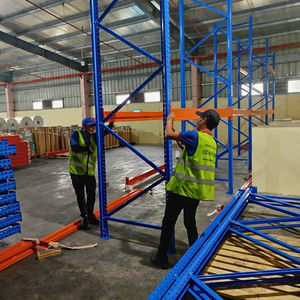 Diseño de Almacenamiento de Palés de Doble Profundidad con Estantes de Doble Cara para un Uso Eficiente del Espacio del Almacén - Product Image 4