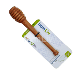 Cuchara de Madera de Teca para Miel, Sostenible, Segura para Alimentos, Sin Pintura ni Barniz, Halal, Personalizada para Cocina - Product Image 6